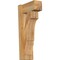 Ekena Millwork Balboa Craftsman Rough Sawn Outlooker, Western Red Cedar, 6"W x 12"D x 24"H OUT06X12X24BOA04RWR - alternate 1